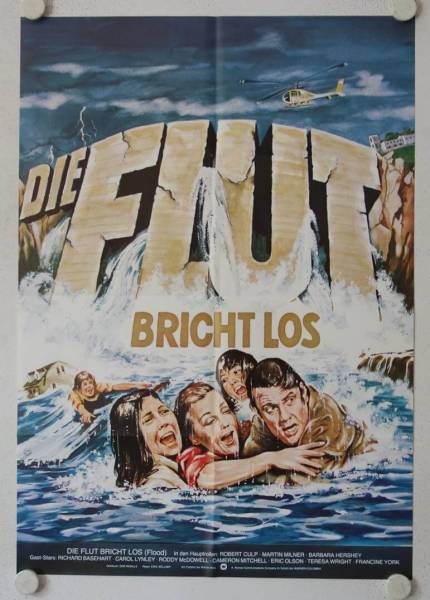 Die Flut bricht los originales deutsches Filmplakat